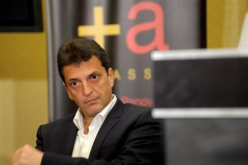 La opinión de Sergio Massa sobre las estaciones de servicio