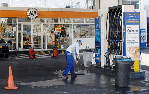 Ecuación directa: cae la actividad económica y bajan las ventas de combustibles