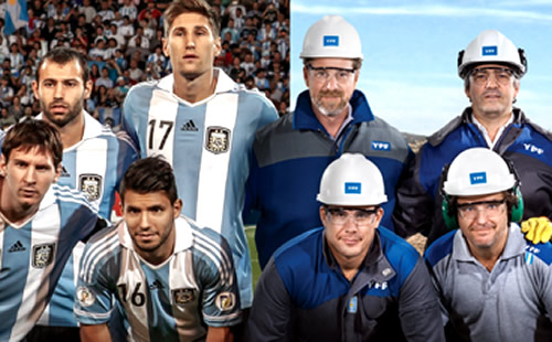 YPF lleva el Mundial 2014 a las comunidades petroleras