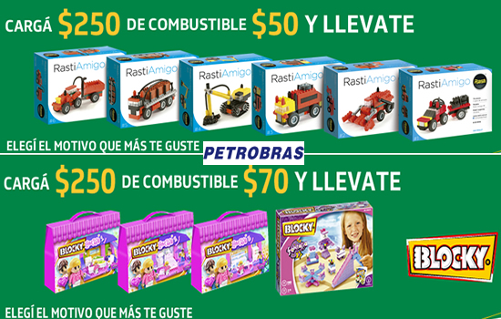Petrobras festeja el Día del Niño con promociones en sus estaciones de servicio