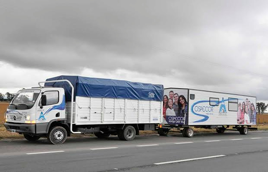 Prevención de enfermedades: con un consultorio móvil, Petroleros de Córdoba recorren la provincia