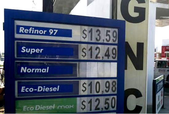 Los precios de los combustibles subieron 500 por ciento en los últimos siete años pero las estaciones siguen en problemas