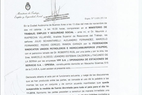 Esta semana continúan las negociaciones entre el gremio y las estaciones propiedad de YPF