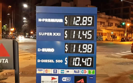 Exigen igualar el precio de los combustibles y proponen fuertes multas para quienes no cumplan
