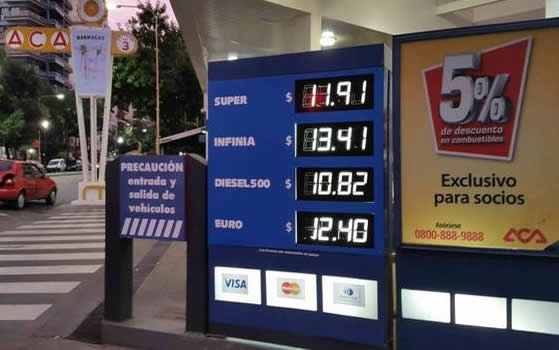 ¿Cómo implementarán las estaciones de servicio la rebaja de los precios de los combustibles?