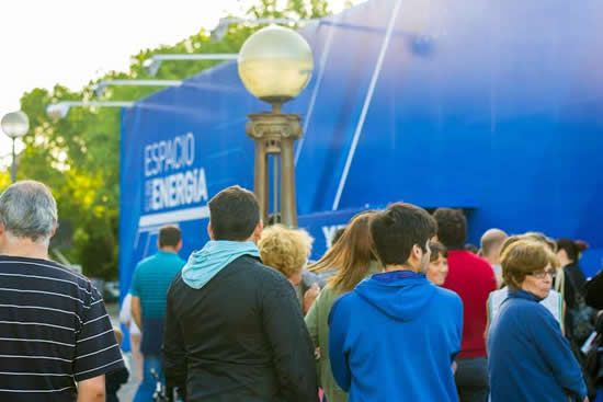 El espacio “Nuestra Energía” es uno de los atractivos del verano en la Costa Atlántica