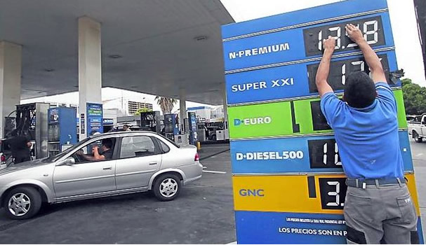 Para las estaciones de servicio, 2014 fue un año para olvidar