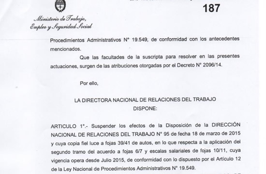 El Gobierno dio marcha atrás con el aumento de los empleados de Estaciones de Servicio