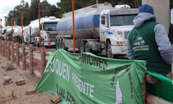 Sin distribución de combustibles el jueves 4 por un paro de camioneros