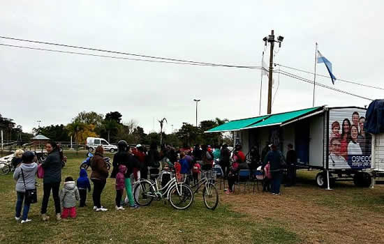 Gremio de estaciones de servicio lanzó campaña de prevención a través de un consultorio móvil