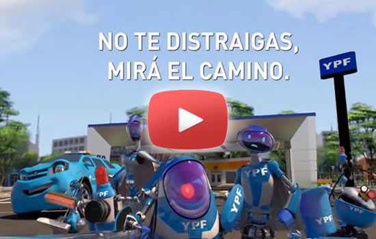 YPF genera conciencia vial sobre la importancia de prestar atención al camino