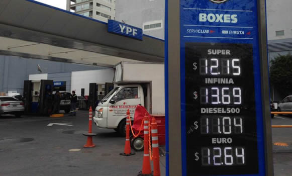 Los precios de los combustibles traccionaron las utilidades de YPF