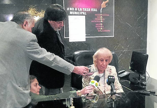 Rosario Sica: “hay muchas expectativas de que quede sin efecto la tasa vial”
