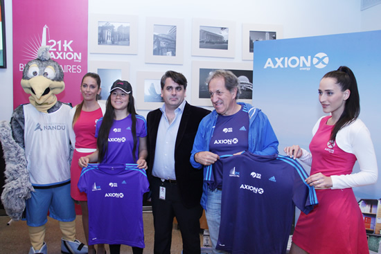 Se realizó la presentación oficial de los 21K AXION energy de Buenos Aires 2015
