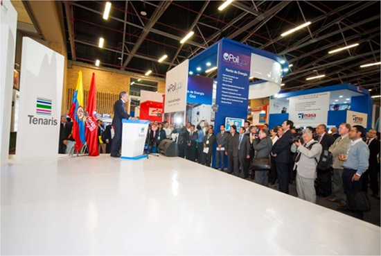 Estaciones de Buenos Aires participaron de congreso petrolero en Colombia