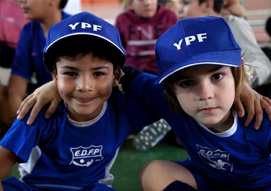 Más de 900 chicos concurrieron a las jornadas de integración deportiva organizadas por la Fundación YPF