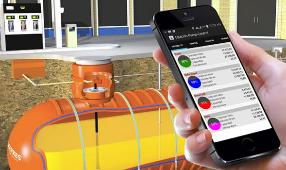 Un desarrollo local permite controlar el stock de combustible desde el teléfono celular