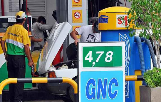El alza del costo del GNC le mete presión al precio en el surtidor