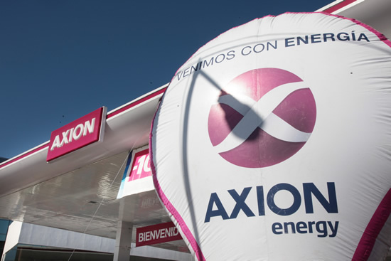 Más de 50 bocas de expendio en todo el país ya tienen la insignia AXION energy