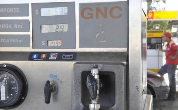 Aunque imperceptible, vuelve a subir el costo del GNC para las estaciones de servicio
