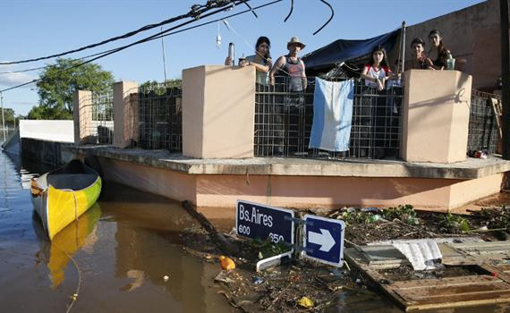 Realizan un relevamiento para conocer estaciones afectadas por las inundaciones en el Litoral