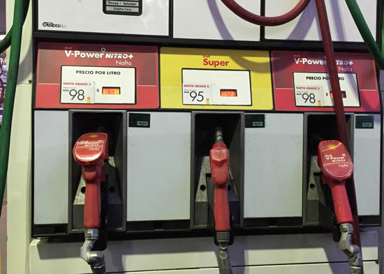 La demanda de combustibles Premium creció 30 por ciento en los últimos cinco años