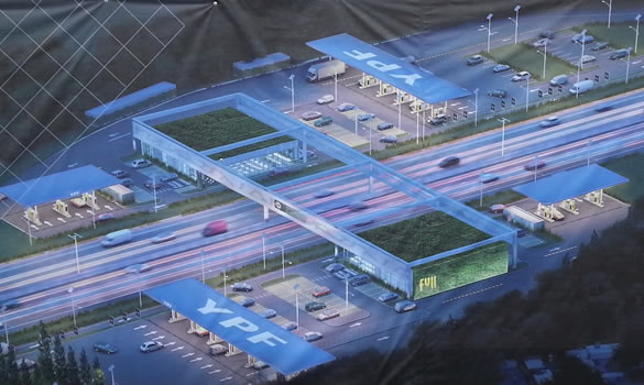 Comienzan las obras de la que será la estación de servicio más grande del país