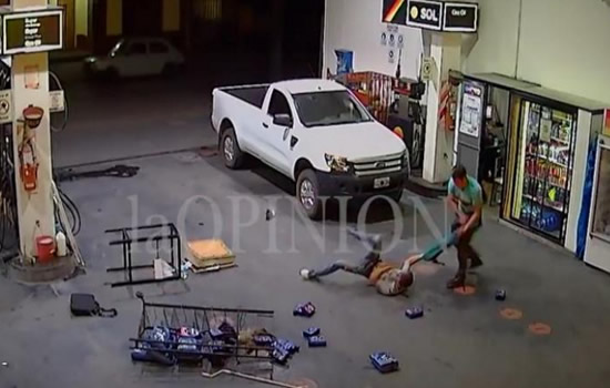 Inseguridad sin fin: así roban en las estaciones de servicio