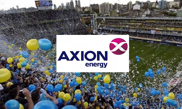 “Energía para el deporte” la consigna de AXION que la llevó a ser sponsor del fútbol