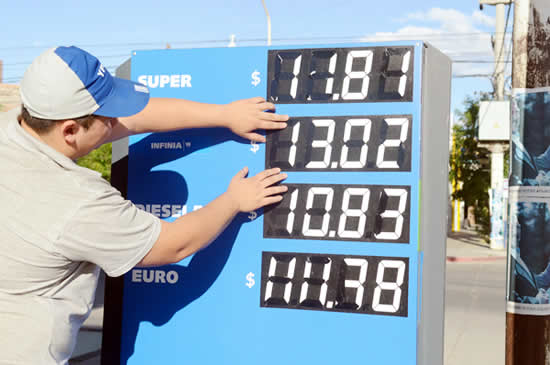 Aumentan los combustibles por tercera vez en el año