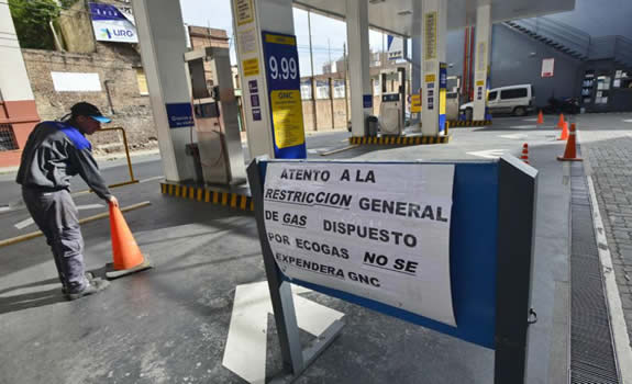 Estaciones de GNC de Córdoba solucionaron su problema de suministro