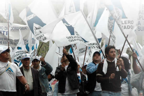 A las espera de una nueva reunión paritaria, el sindicato de Córdoba se moviliza