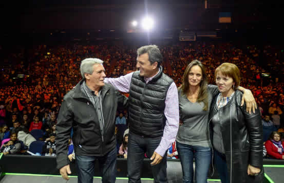 Empleados de Estaciones festejaron su día con un gran evento en el Luna Park
