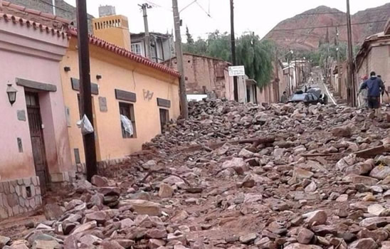 En Jujuy se normaliza el abastecimiento y carga de combustibles luego del alud