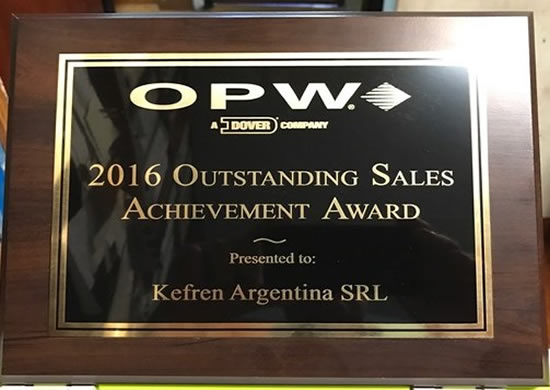 Empresa argentina fue distinguida por récords de ventas en América Latina