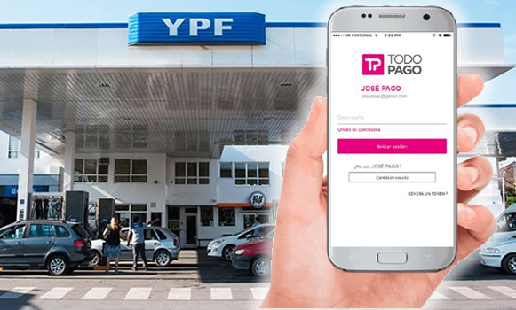 YPF incorpora la modalidad de pago virtual en sus Estaciones de Servicio