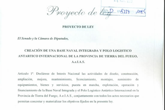 Proyectan nuevas Estaciones de Servicio para abastecer un polo logístico y base naval