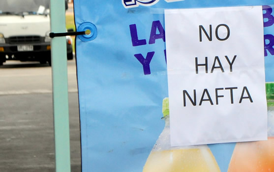 Alerta por la falta de suministro de combustibles en las Estaciones Blancas