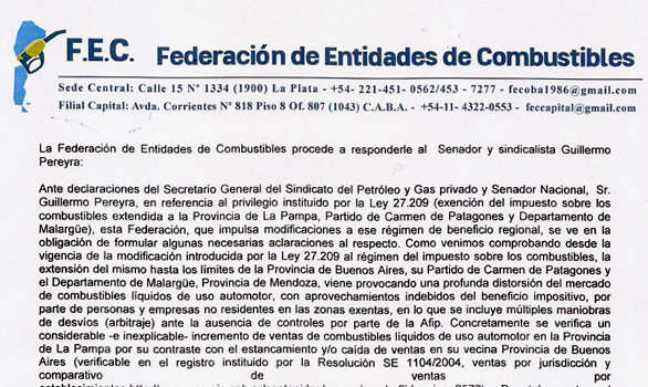 Polémica por el ITC: Expendedores le responden al Senador Pereyra