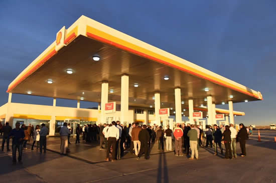 Shell celebró la inauguración de una nueva Estación de Servicio en Añelo