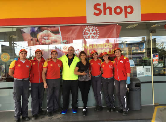 RSE: Estacionero realiza una exitosa campaña solidaria para ayudar a desterrar la polio