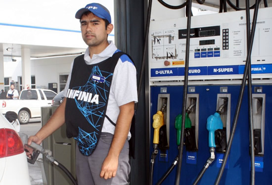 YPF logró un record histórico en ventas de combustibles