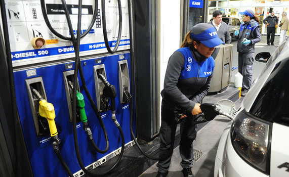 Crece la participación de las naftas en el mercado de los combustibles