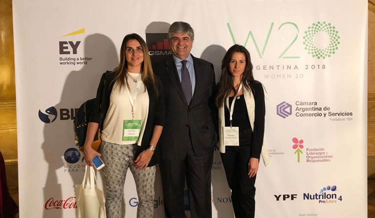 Operadoras de YPF participaron de la presentación de propuestas del W20 para la equidad de género