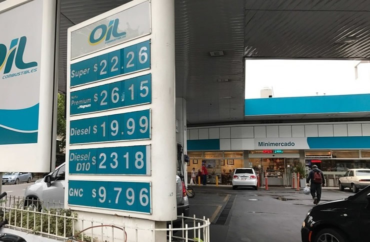 Multan a Estaciones de Servicio por no informar los precios de los combustibles