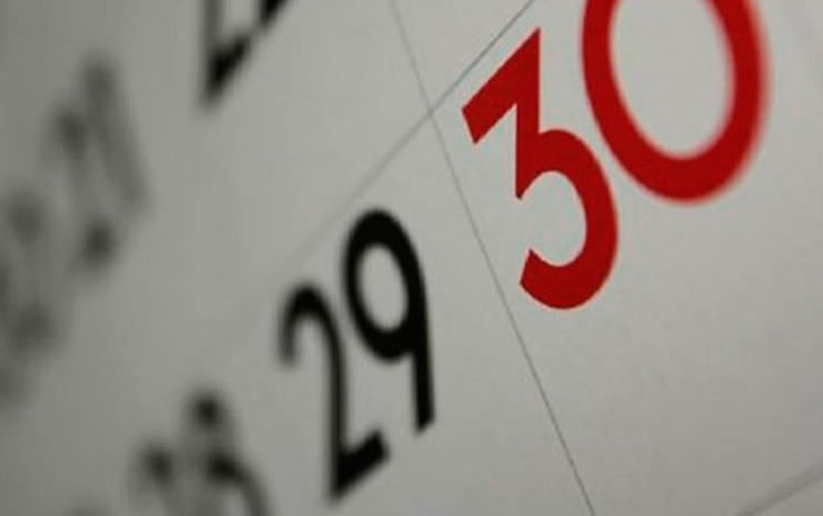 Para las Estaciones de Servicio: ¿El 30 de abril de 2018 es feriado o día no laborable?