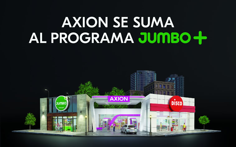 AXION se suma al programa Jumbo Más para ofrecer una propuesta de valor a sus clientes