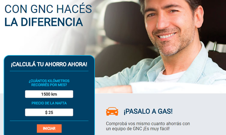 Pasaloagas.com.ar: Distribuidoras de gas lanzan una original iniciativa para estimular las conversiones a GNC