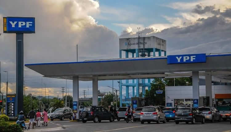 Crece la venta de combustibles en las Estaciones de Servicio de la red de YPF