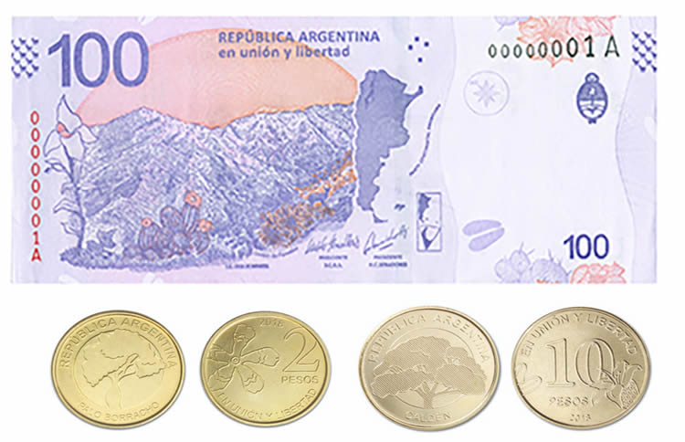 Lanzan el nuevo billete de $100 y monedas de $2 y $10